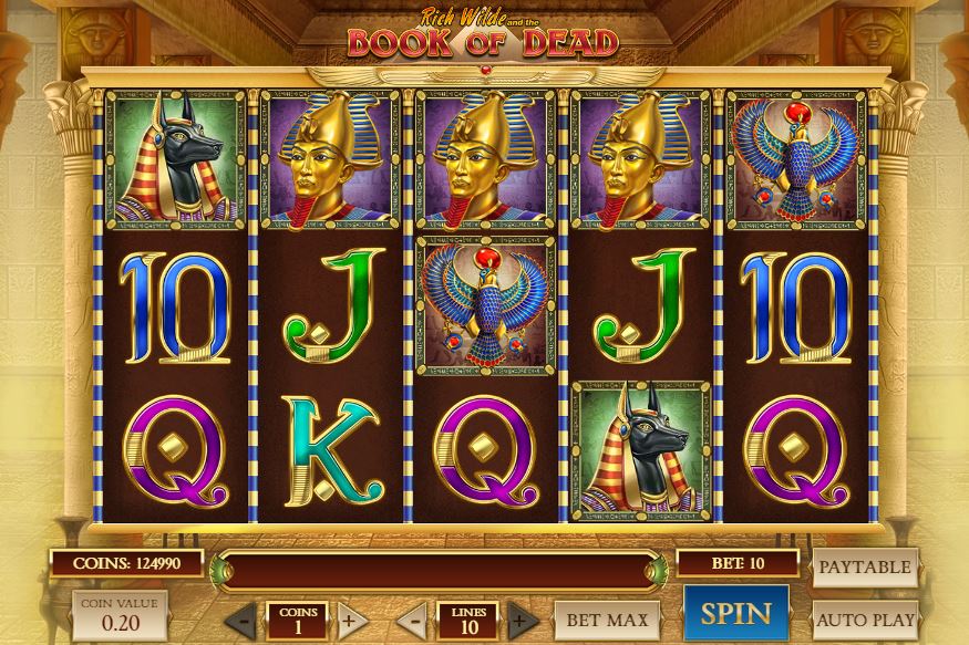 Book of Dead free spins