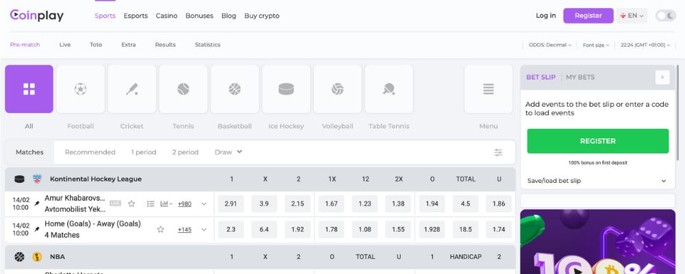Coinplay Sportsbook – Best Online Gambling Sites