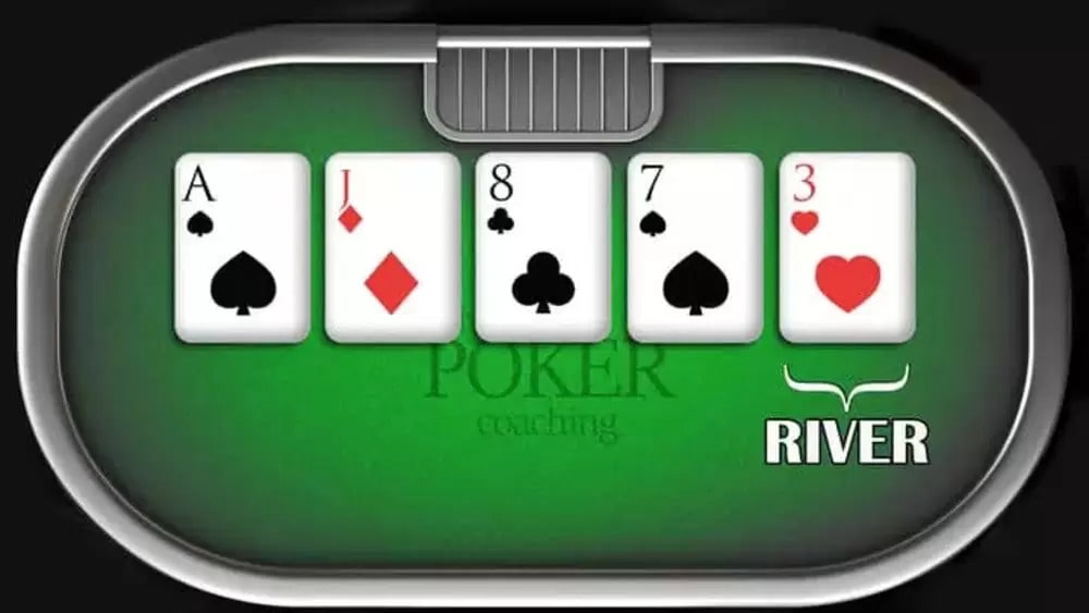 Dealing Texas Hold’em River Card
