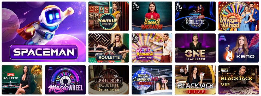 Jupi casino live games