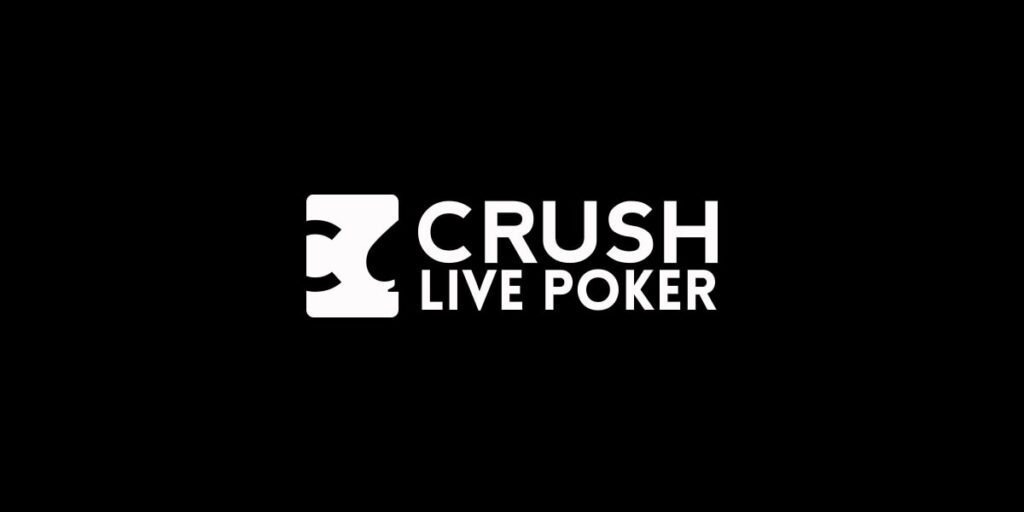crush live poker logo table