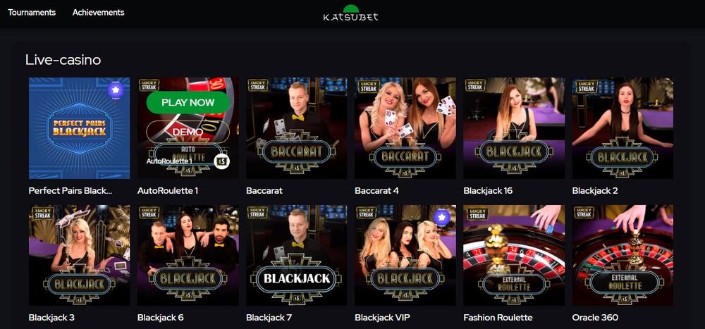 katsubet live casino