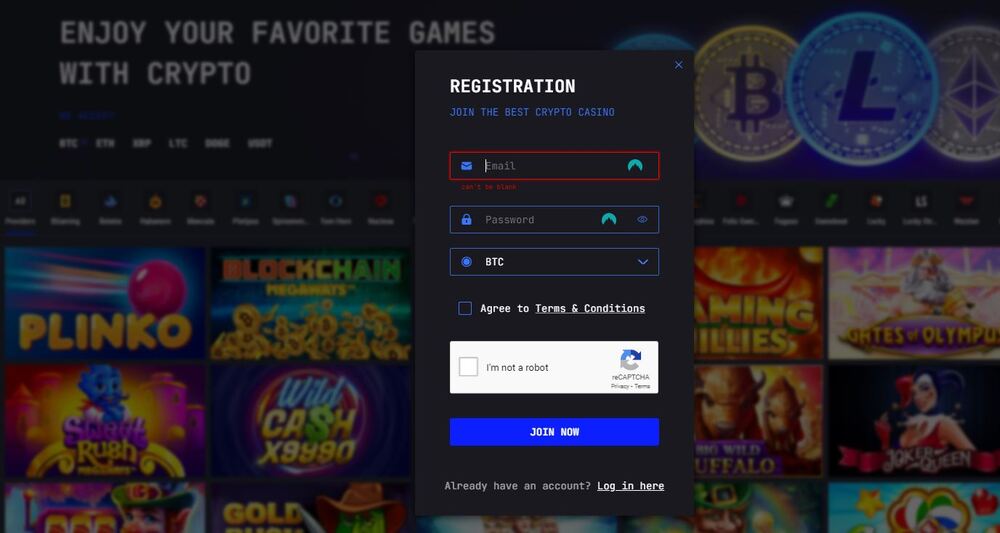 How to Join LTC Casino