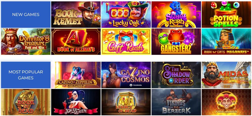 Surf Online Casino Games