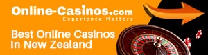 Rankings of the best online casinos in New Zealand by Online-casinos.com