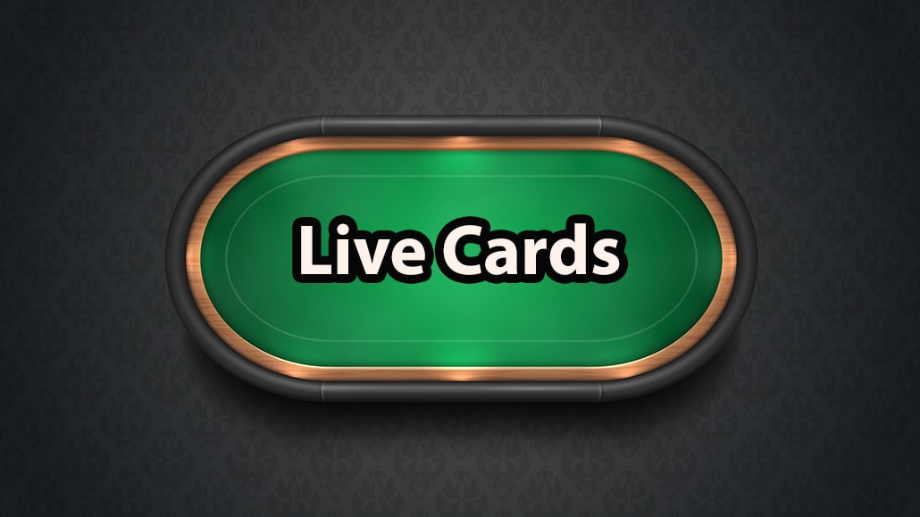 What Are Live Cards In Poker