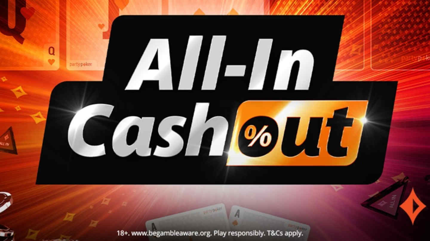 partypoker all-in cashout feature