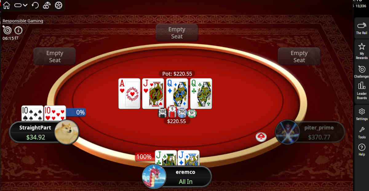 six plus holdem pokerstars