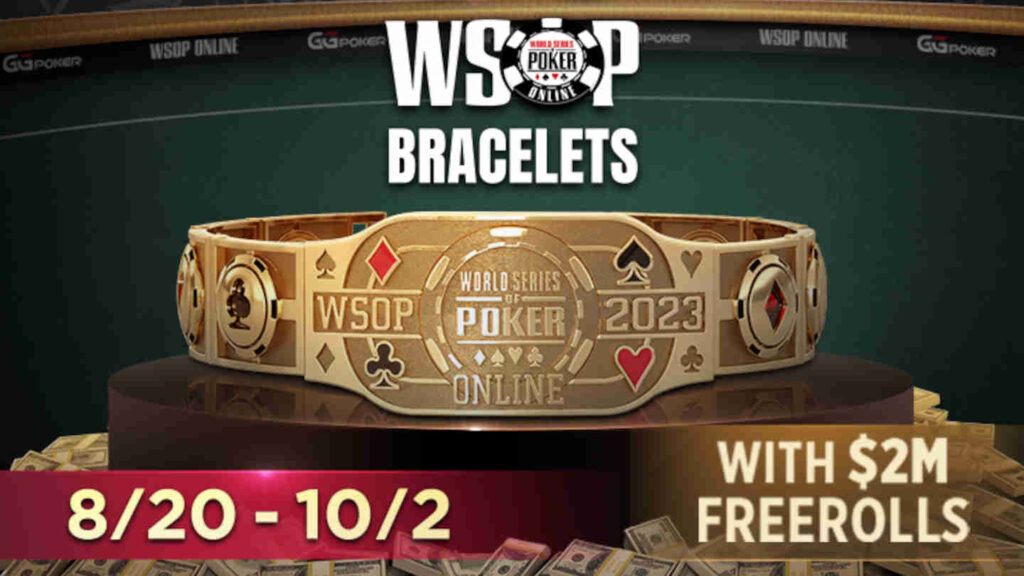 GGPoker Releases 2023 WSOP Online Schedule