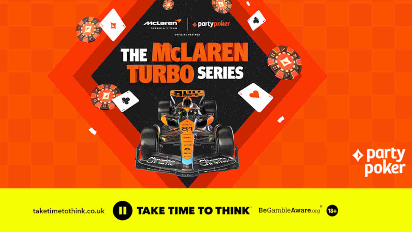 partypoker mclaren grand prix turbo