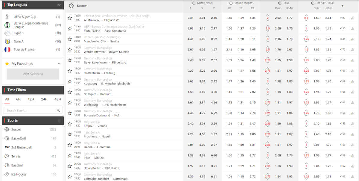 roletto sports betting