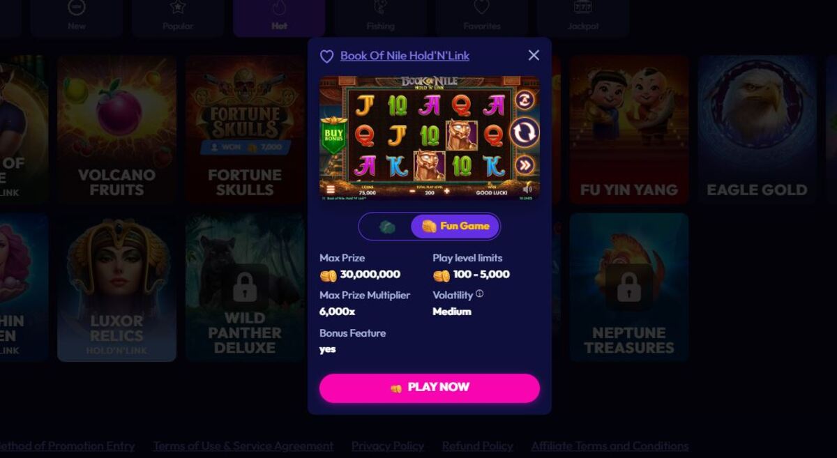 Funrize.com Casino