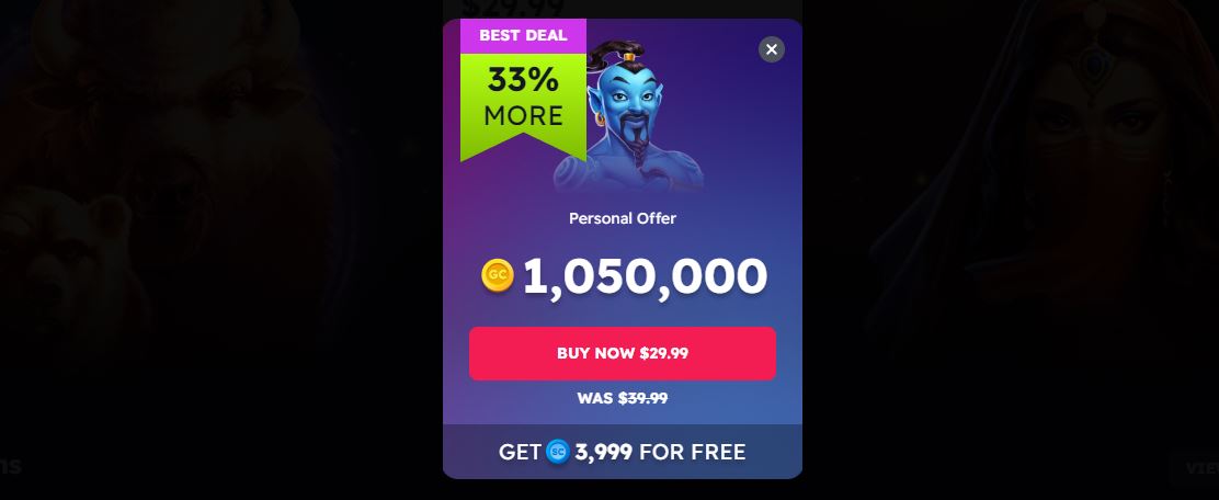 NoLimitCoins Casino Welcome Bonus