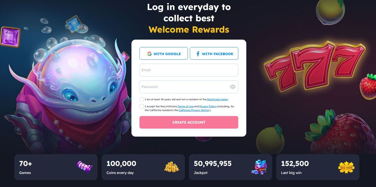 Try NoLimitCoins Casino login