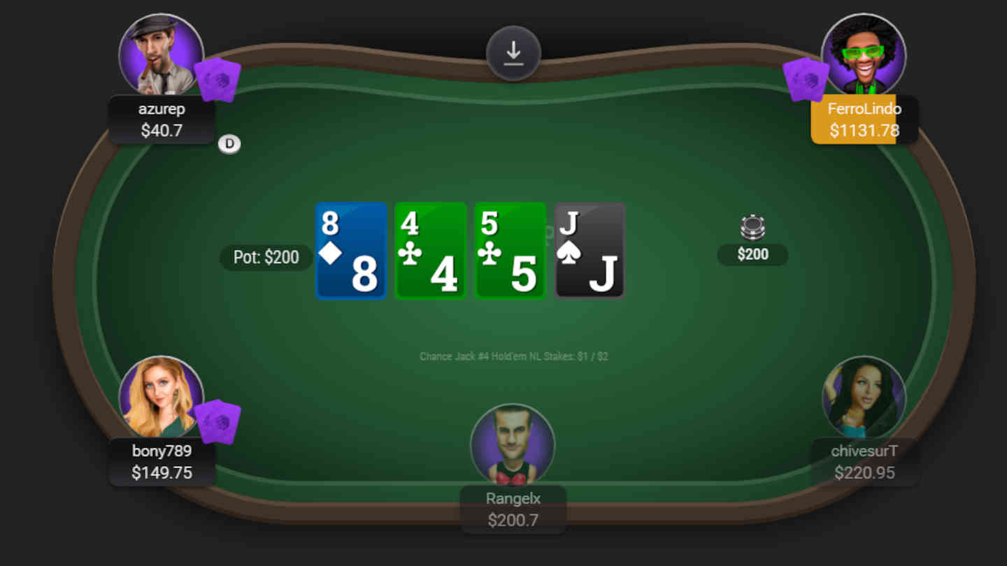 Online discount poker rake