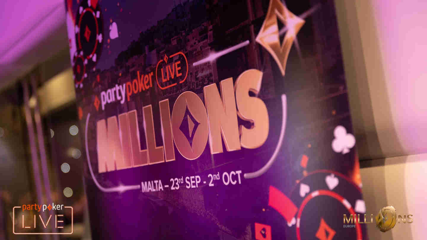 partypoker millions malta underway