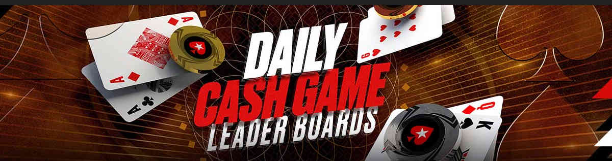 pokerstars review cash game leaderboards