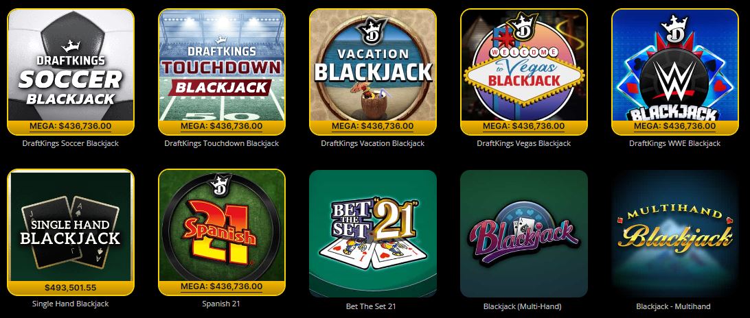 DraftKings Casino Blackjack