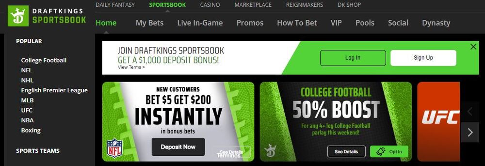 DraftKings Sportsbook US