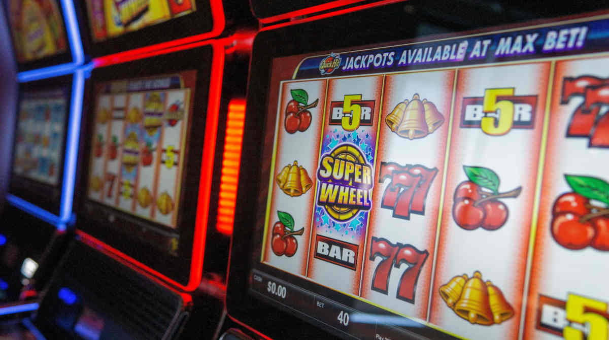 Slot machines in casinos
