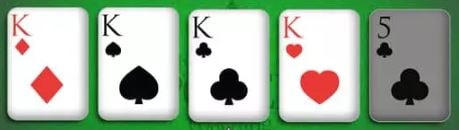 Four of a Kind Poker Hand