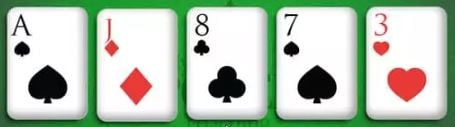 High Card Poker Hand