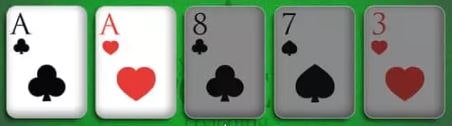 One Pair Poker Hand