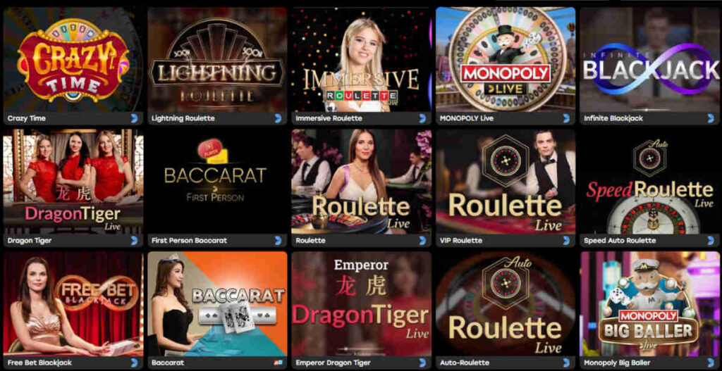 fairspin live casino