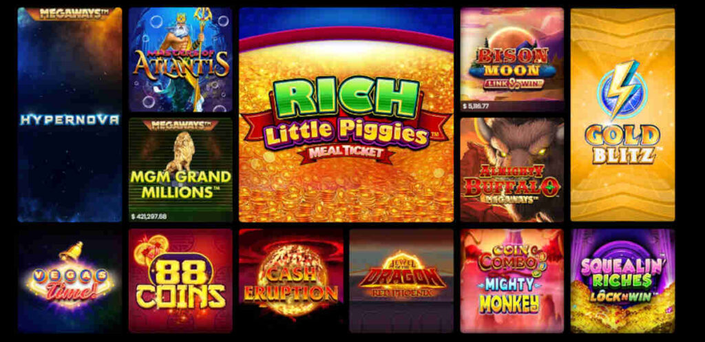 slots at betmgm casino