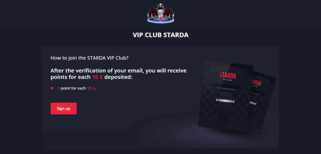 starda casino loyalty program