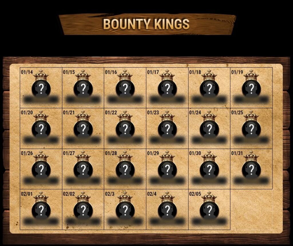 GGPoker Bounty Hunter Series Daily Bounty Kings