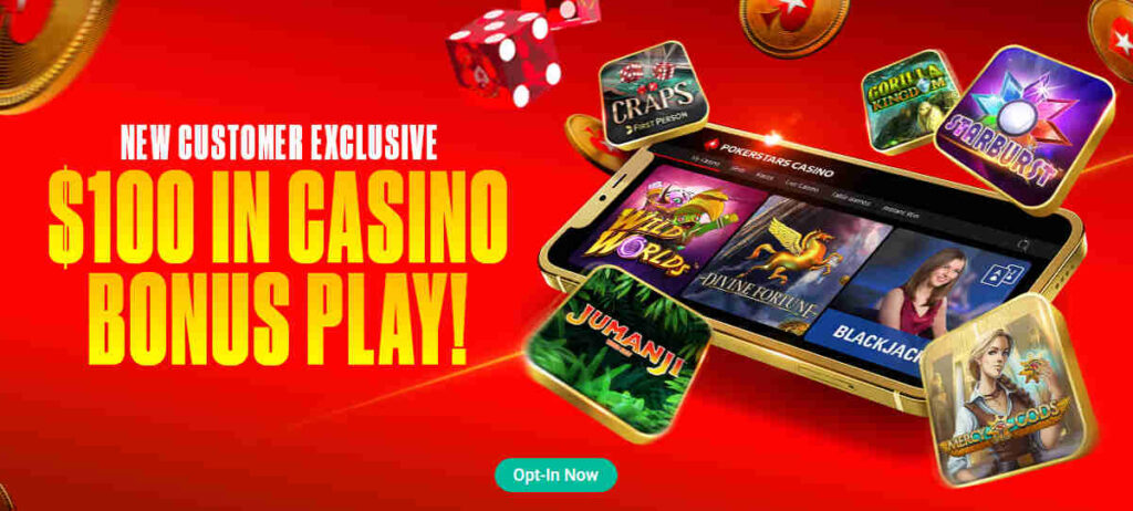 pokerstars casino us free 100