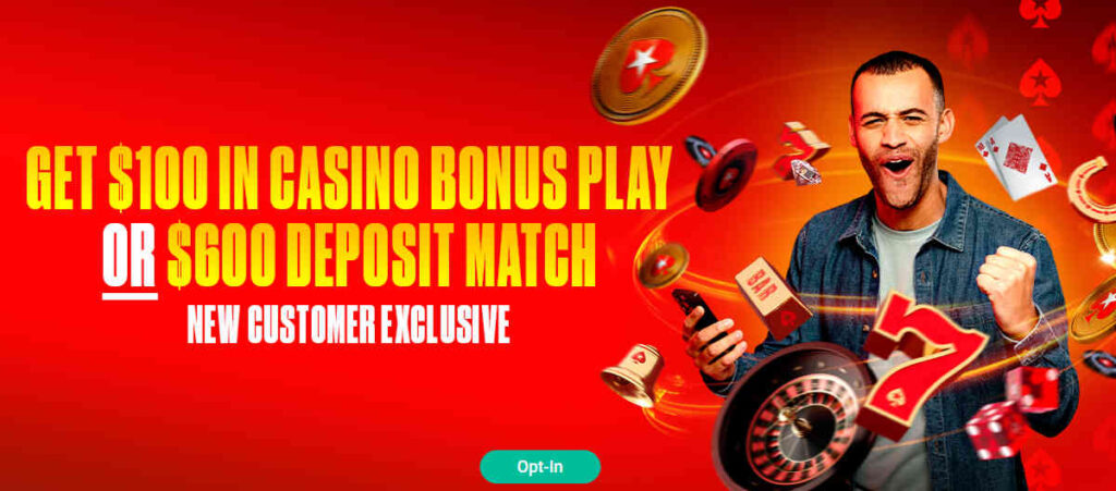 pokerstars casino welcome bonus