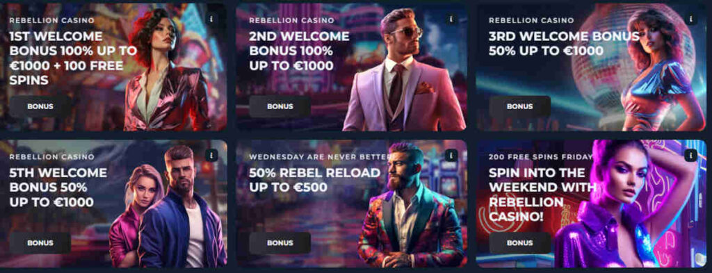 rebellion casino bonuses