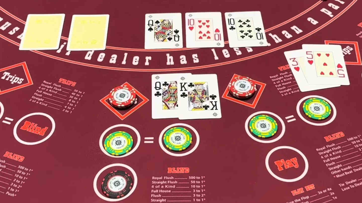 3 card poker vs ultimate texas holdem
