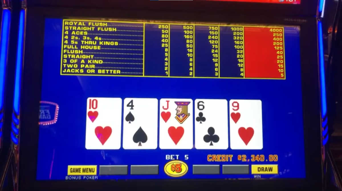 Video Poker as an alternative for poker players