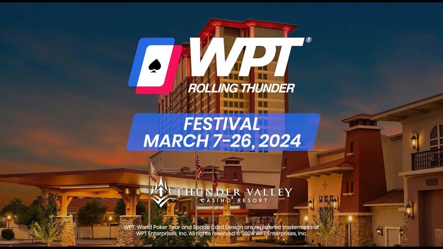 WPT Rolling Thunder Championship Starts March 23