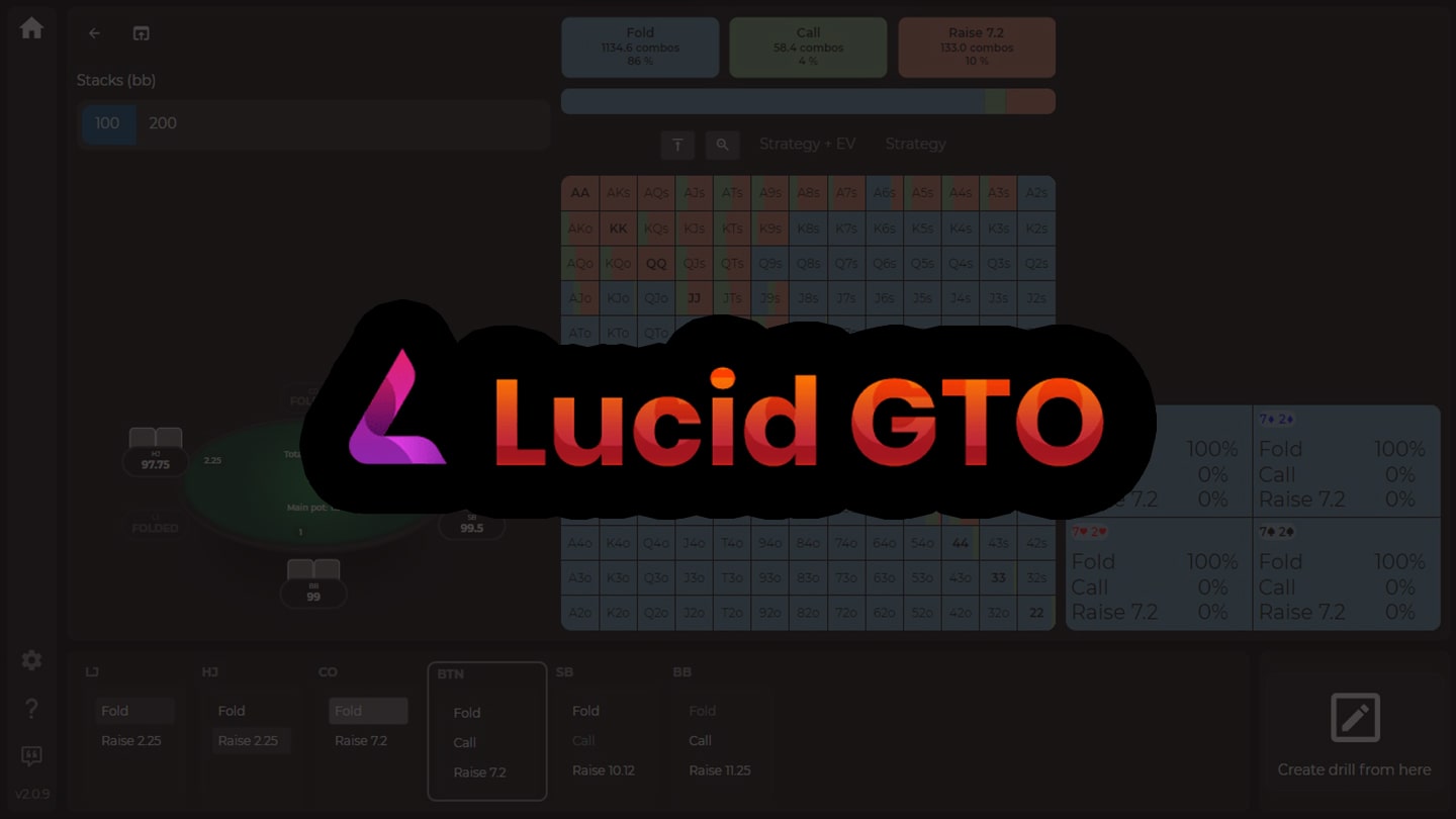 lucid gto trainer by upswing poker new tool