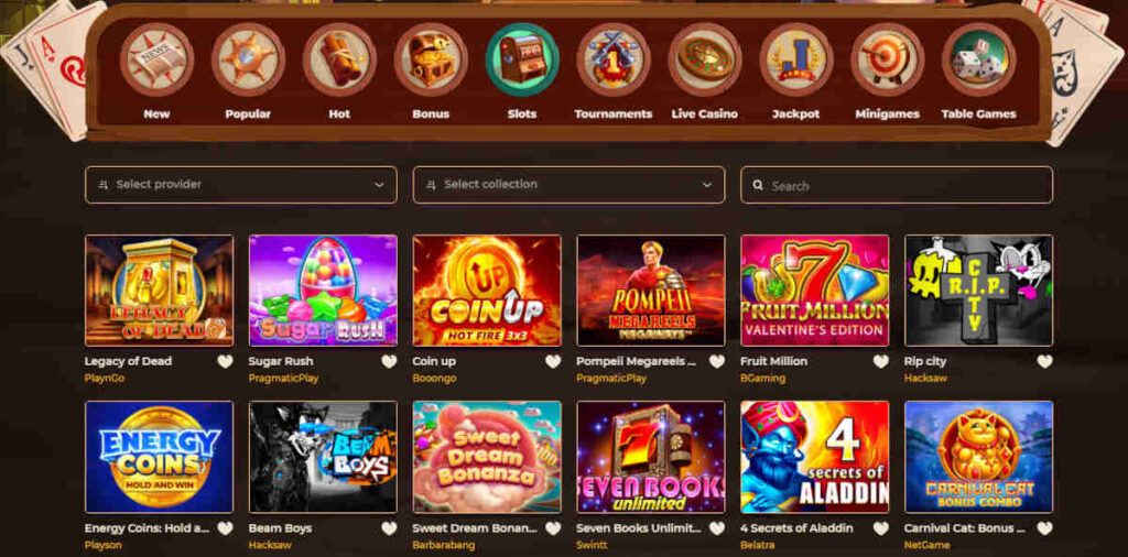 smokace online casino slots