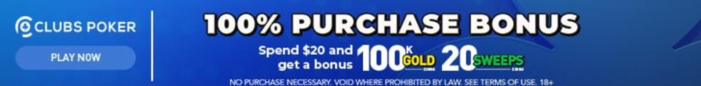 clubs poker bonus offer