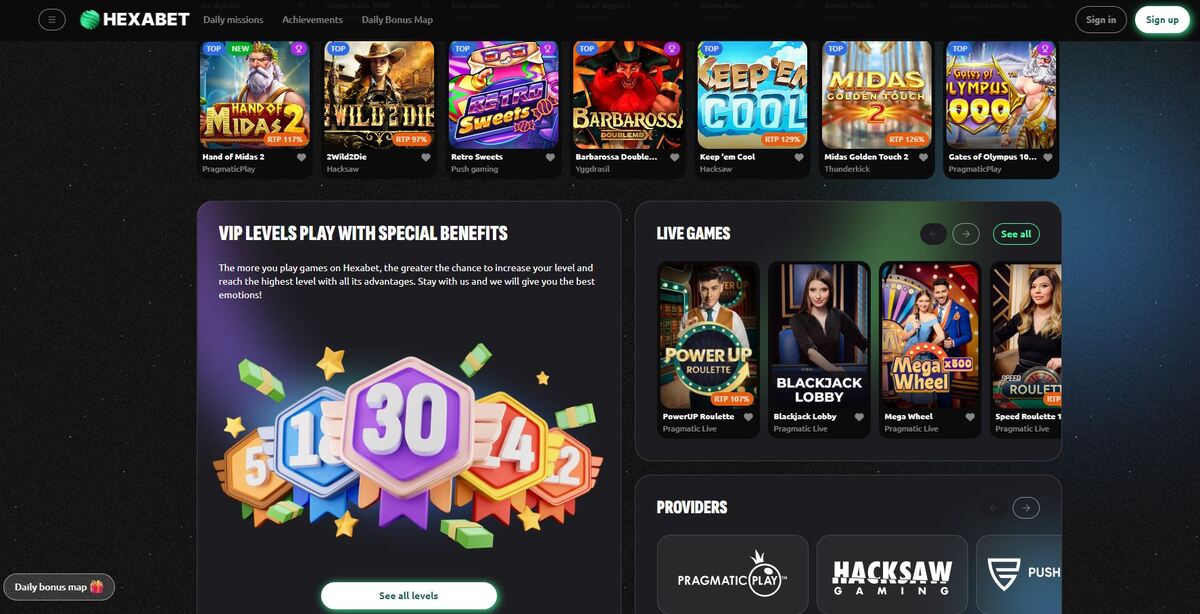 hexabet casino review
