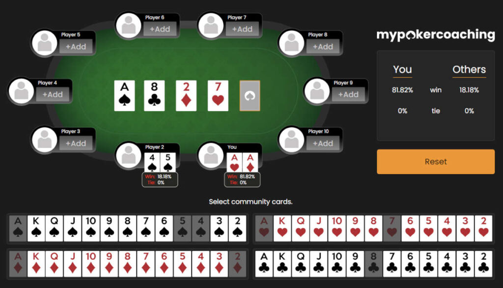 sick poker hand set of aces sick poker hand set of aces
