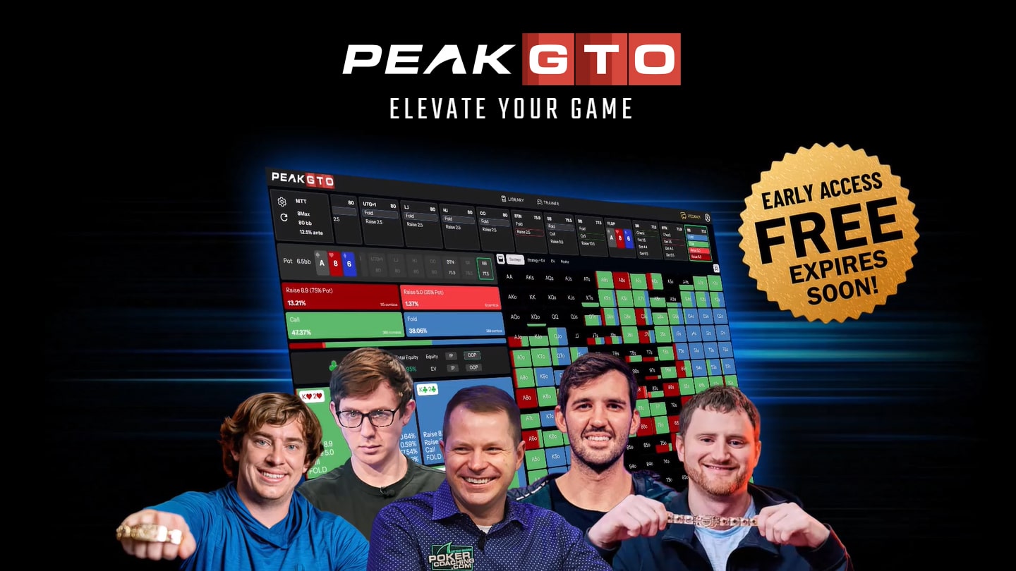 peakGTO solver pokercoaching