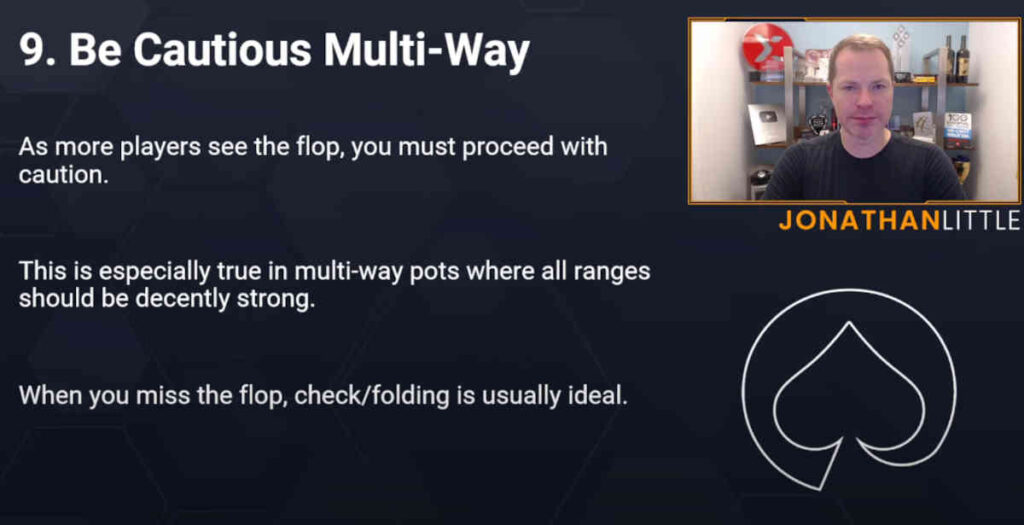 3-bet pots as caller multiway