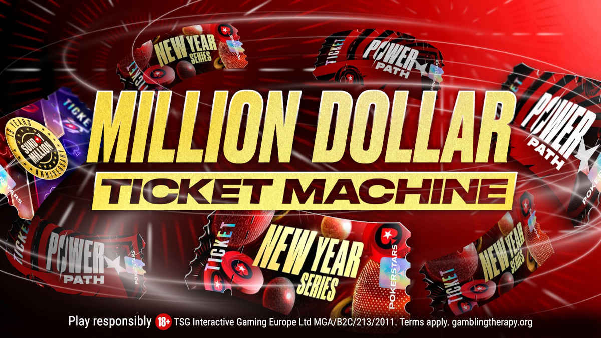 million dollar ticket machine