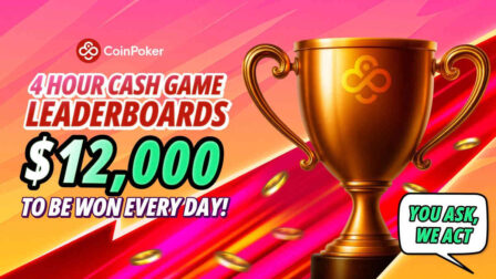 coinpoker splits 4-hour leaderboards