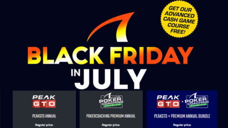 pokercoaching black friday in july
