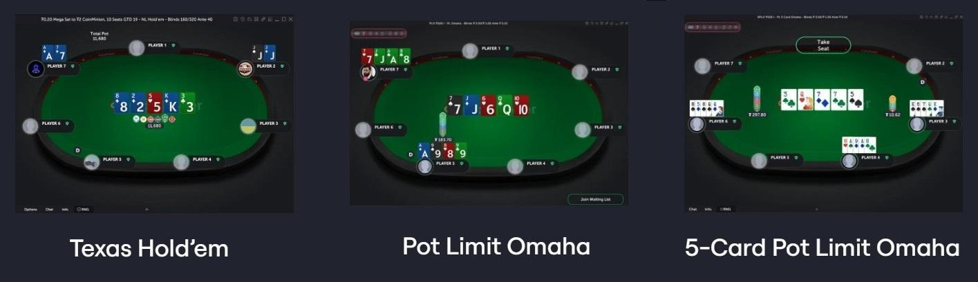 Play your favorite poker variants on CoinPoker using VIPBONUS code on registration and get 33% rakeback every week