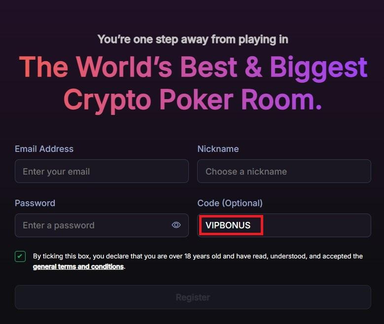 Enjoy the best benefits of CoinPoker using VIPBONUS code on registration and get 150% up to $2000