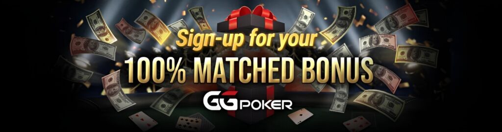The Best GGPoker Bonus Code is SMPBONUS use it to get 100% match bonus up to $600